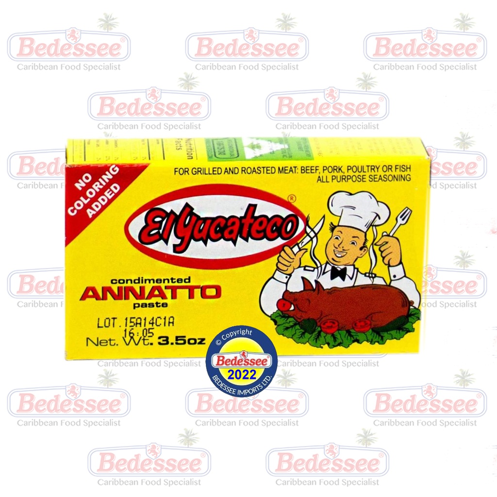 YUCATECO ANNATTO ACHIOTE ROKOU PASTE 3.5 OZ