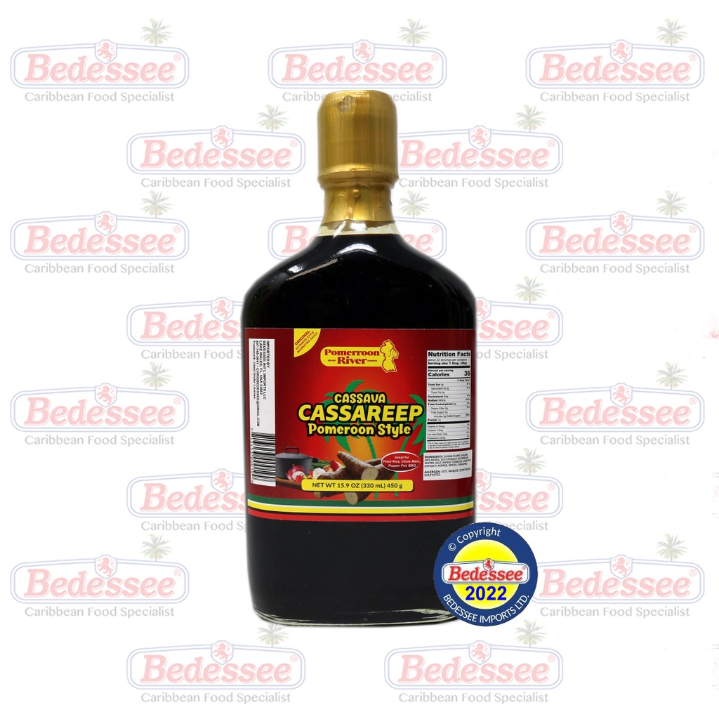 POMEROON RIVER CASSAREEP FLASK 450 G