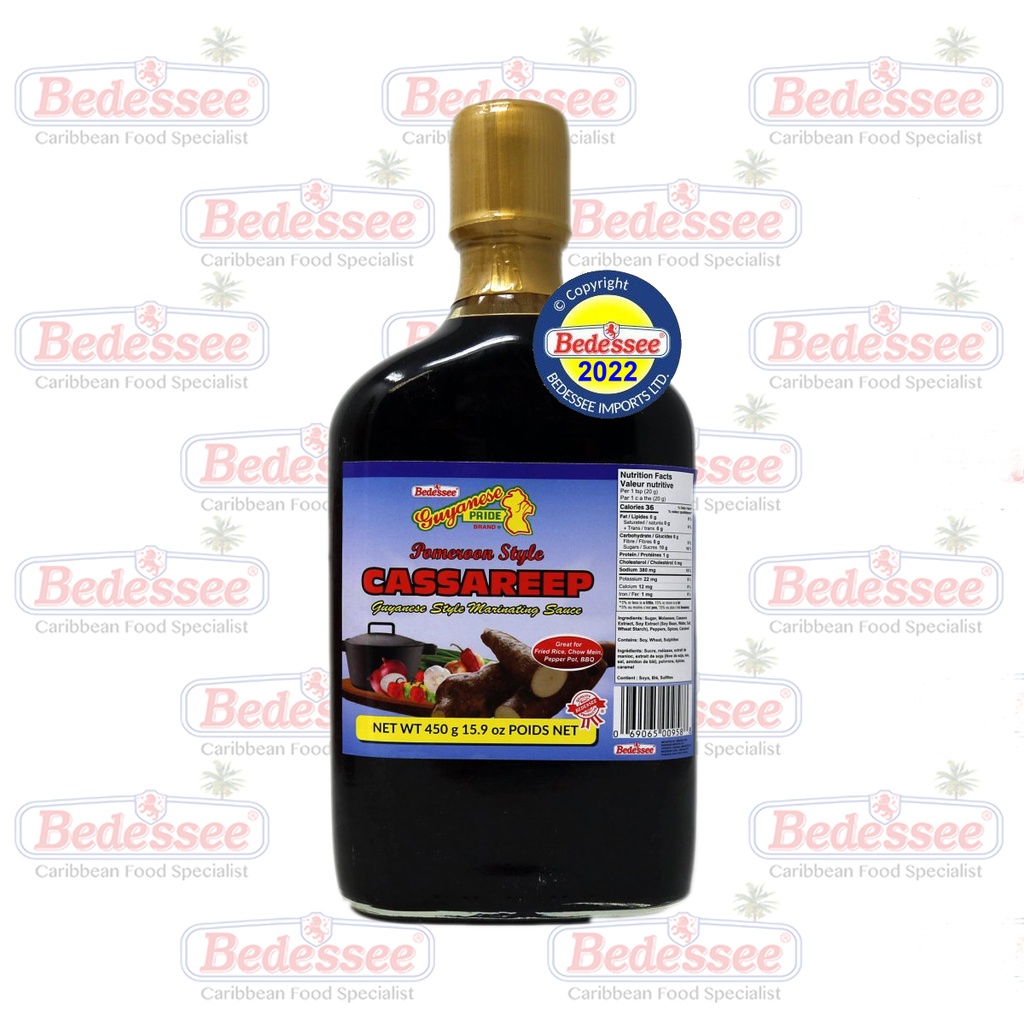 GUYANESE PRIDE CASSAREEP RUM BTL 450 G