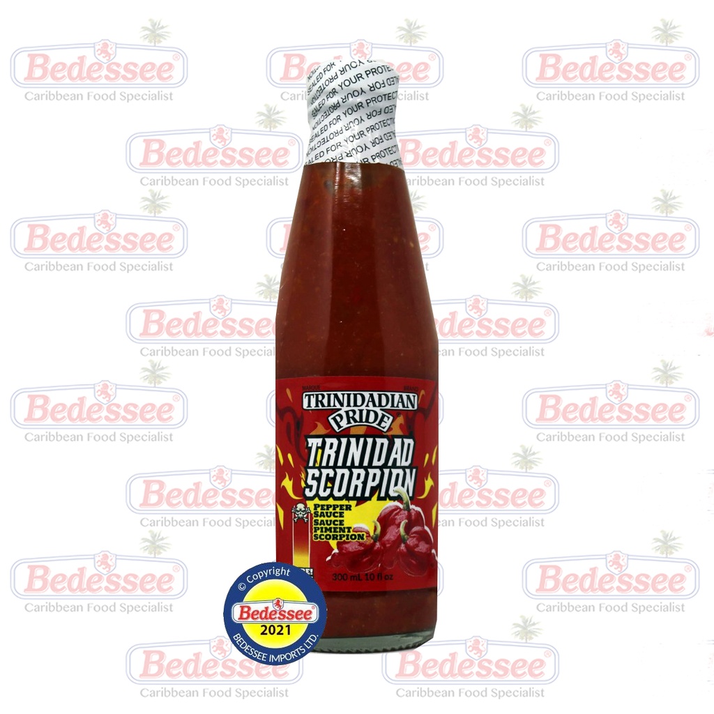 TRINIDADIAN PRIDE PEPPER SAUCE SCORPION 300 ML
