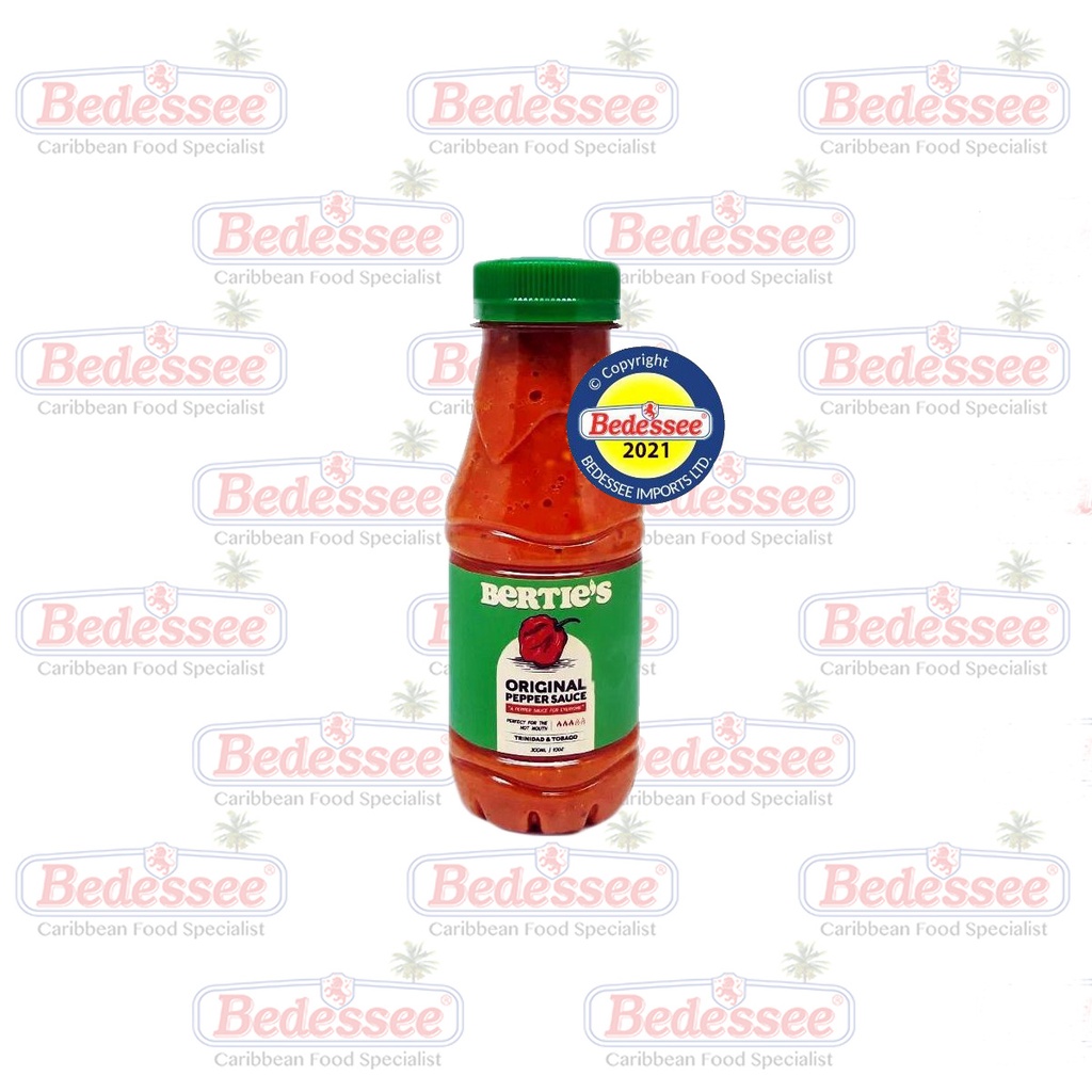 BERTIES PEPPER SAUCE ORIGINAL 300 ML