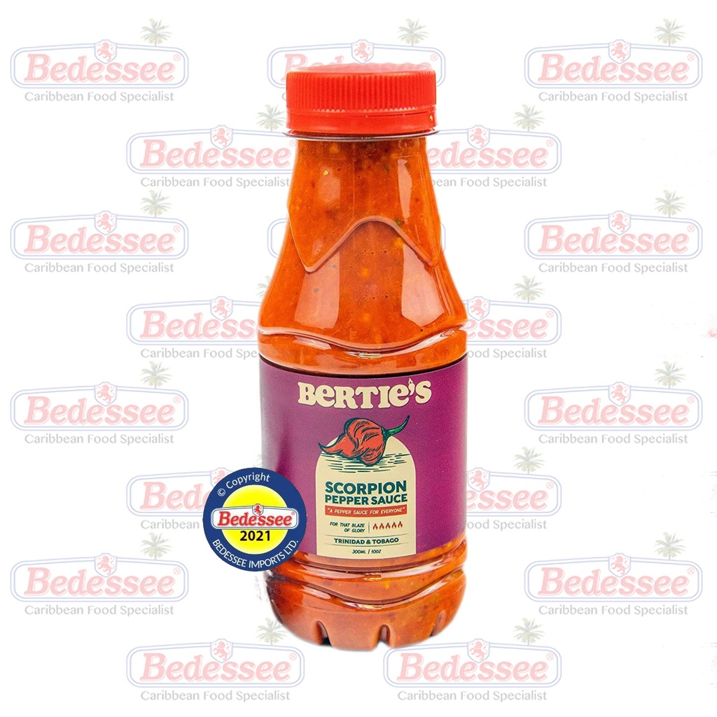 BERTIES PEPPER SAUCE SLIGHT 300 ML