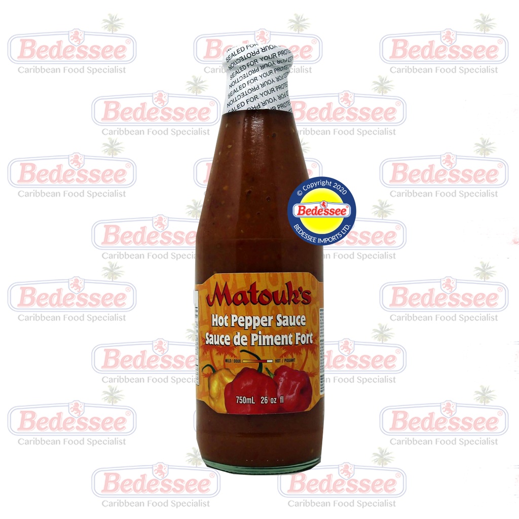 MATOUK'S HOT PEPPER SAUCE 750 ML