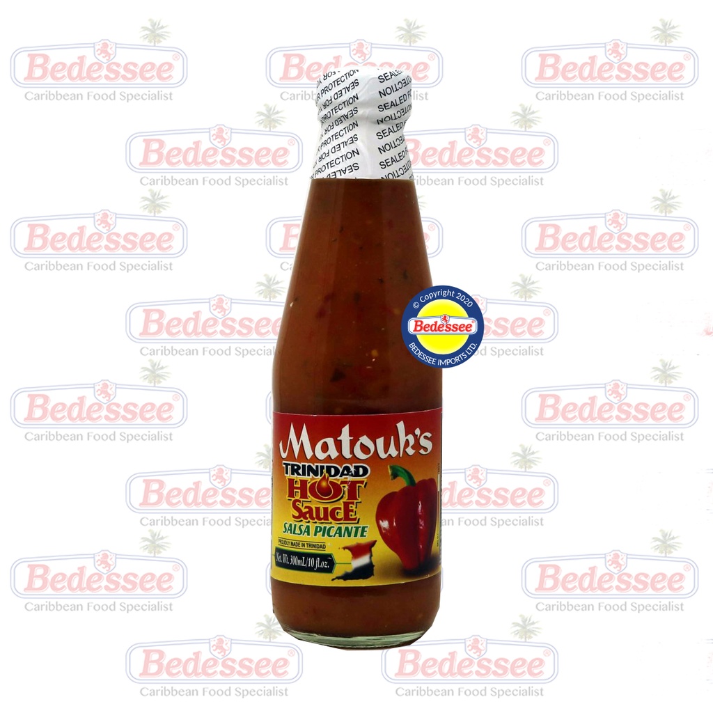 MATOUK'S TRINIDAD HOT PEPPER SAUCE 300 ML
