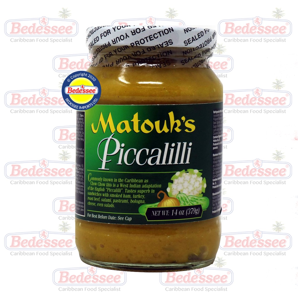 MATOUK'S PICCALILLI SAUCE 370 ml