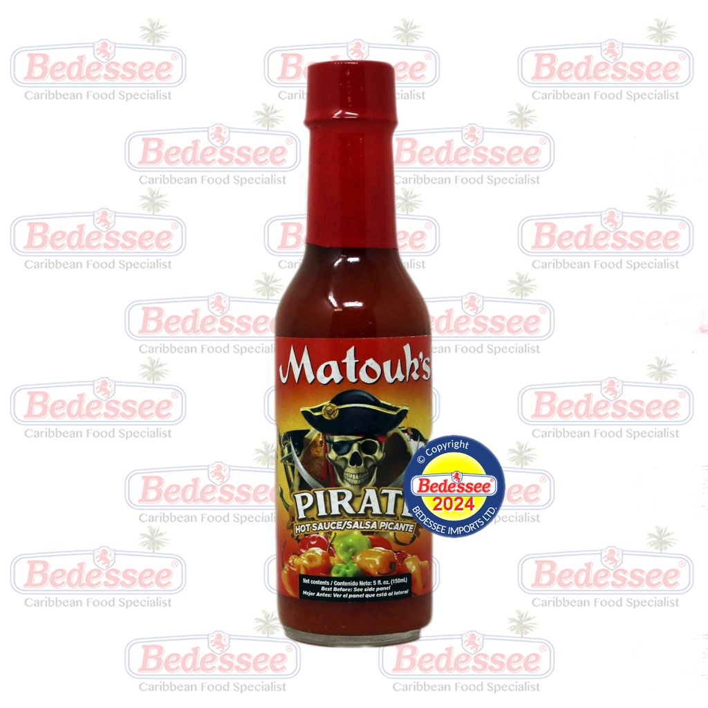 MATOUK'S PIRATE HOT PEPPER SAUCE 150 ML