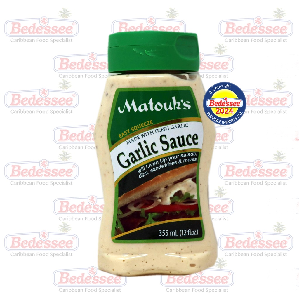 MATOUK'S GARLIC SAUCE SQUEEZY 355 ML