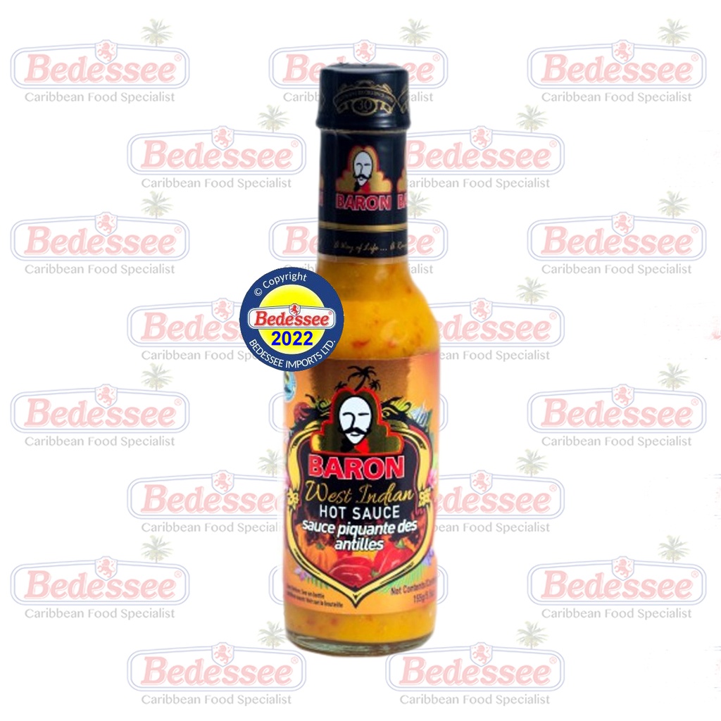 BARON PEPPER SAUCE WI YELLOW 155 ML