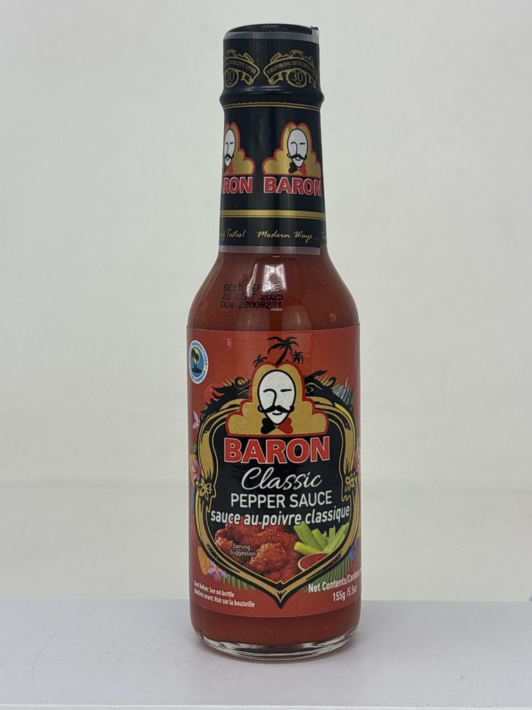 BARON PEPPER SAUCE CLASSIC 155 ML