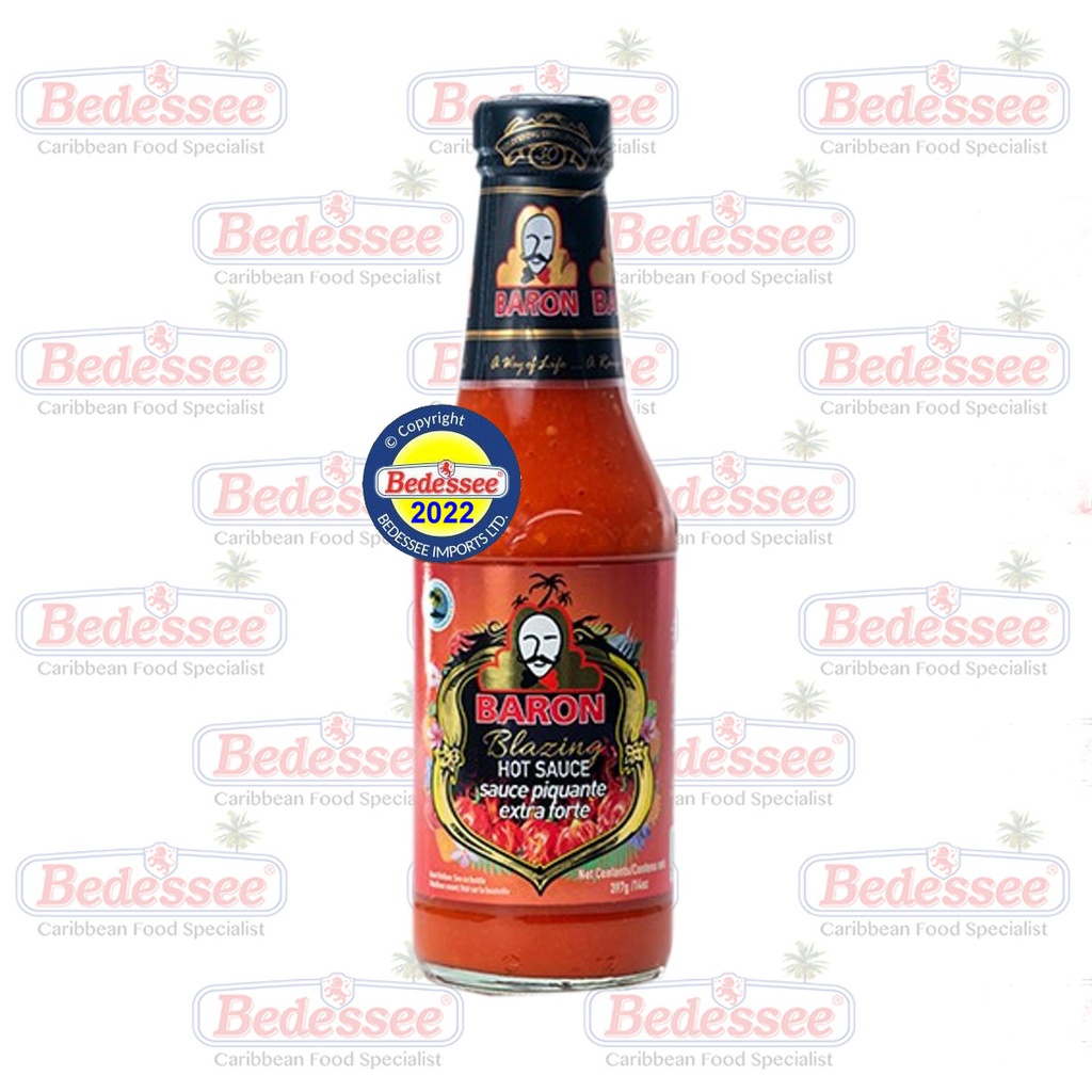 BARON PEPPER SAUCE BLAZING RED 397 ml