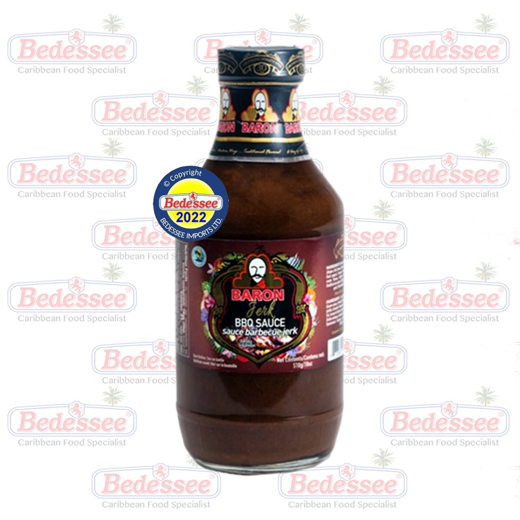 BARON JERK BBQ SAUCE 510 G