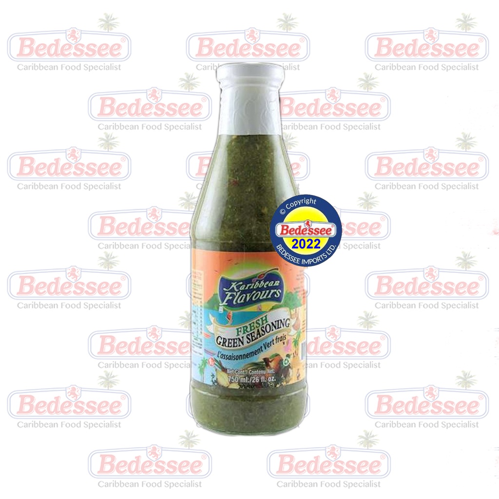 KARIBBEAN FLAVOURS GREEN SEASONING 750 ML