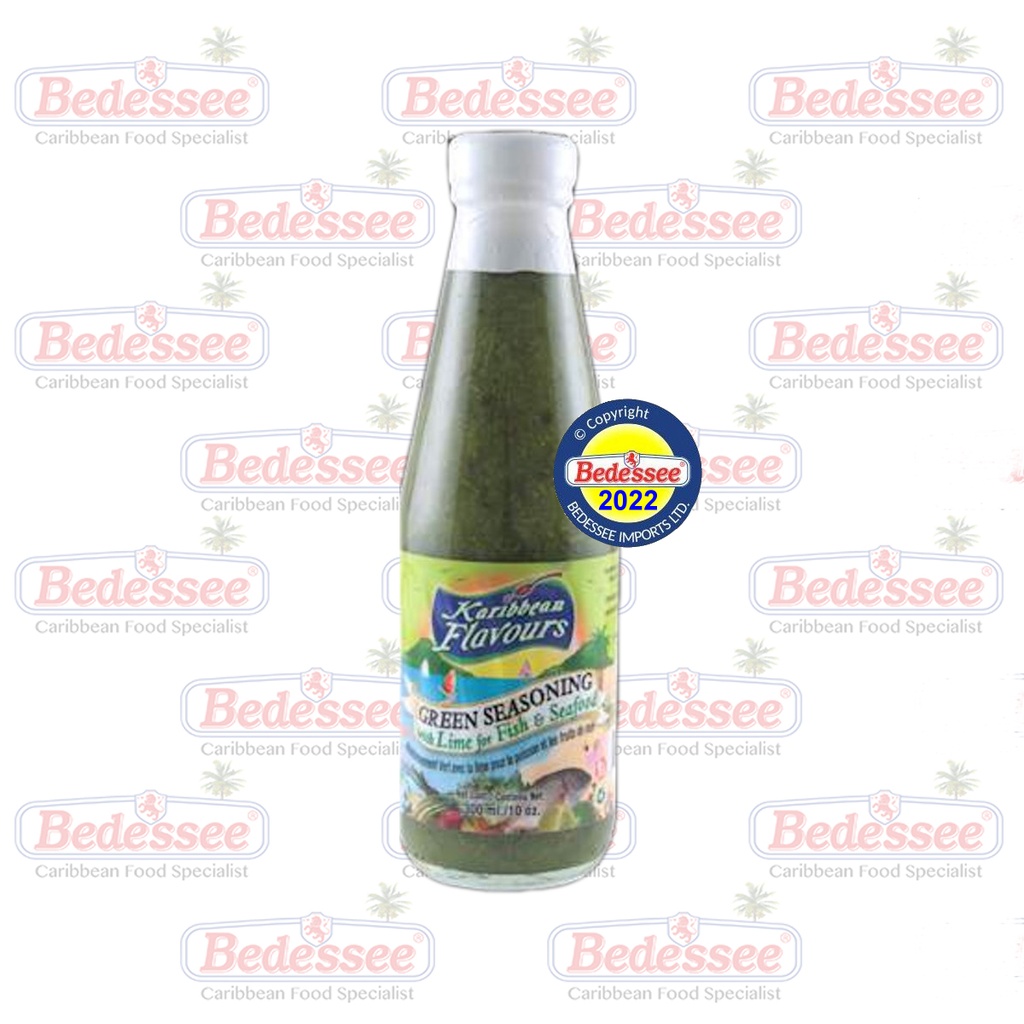 KARIBBEAN FLAVOURS GREEN SEASONING W LIME 300 ML