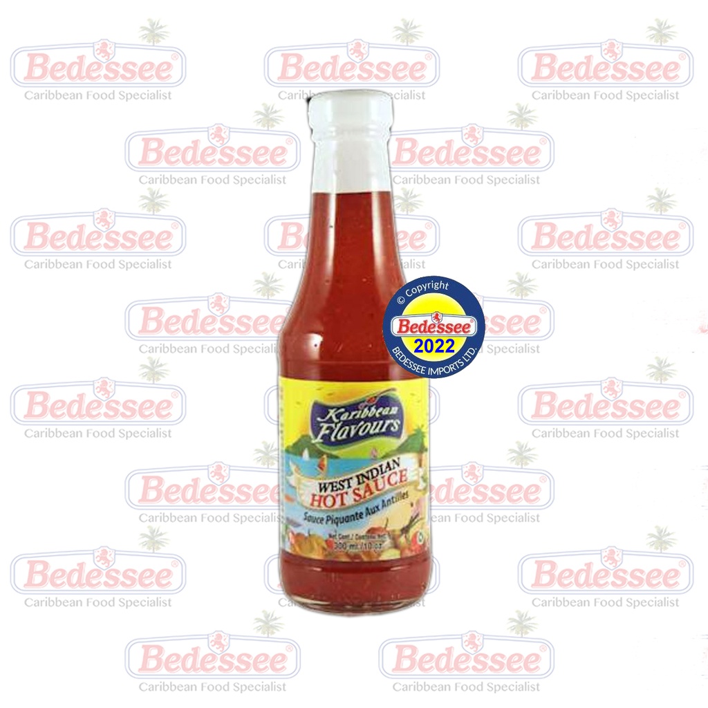 KARIBBEAN FLAVOURS PEPPER SAUCE WEST INDIAN 300 ML