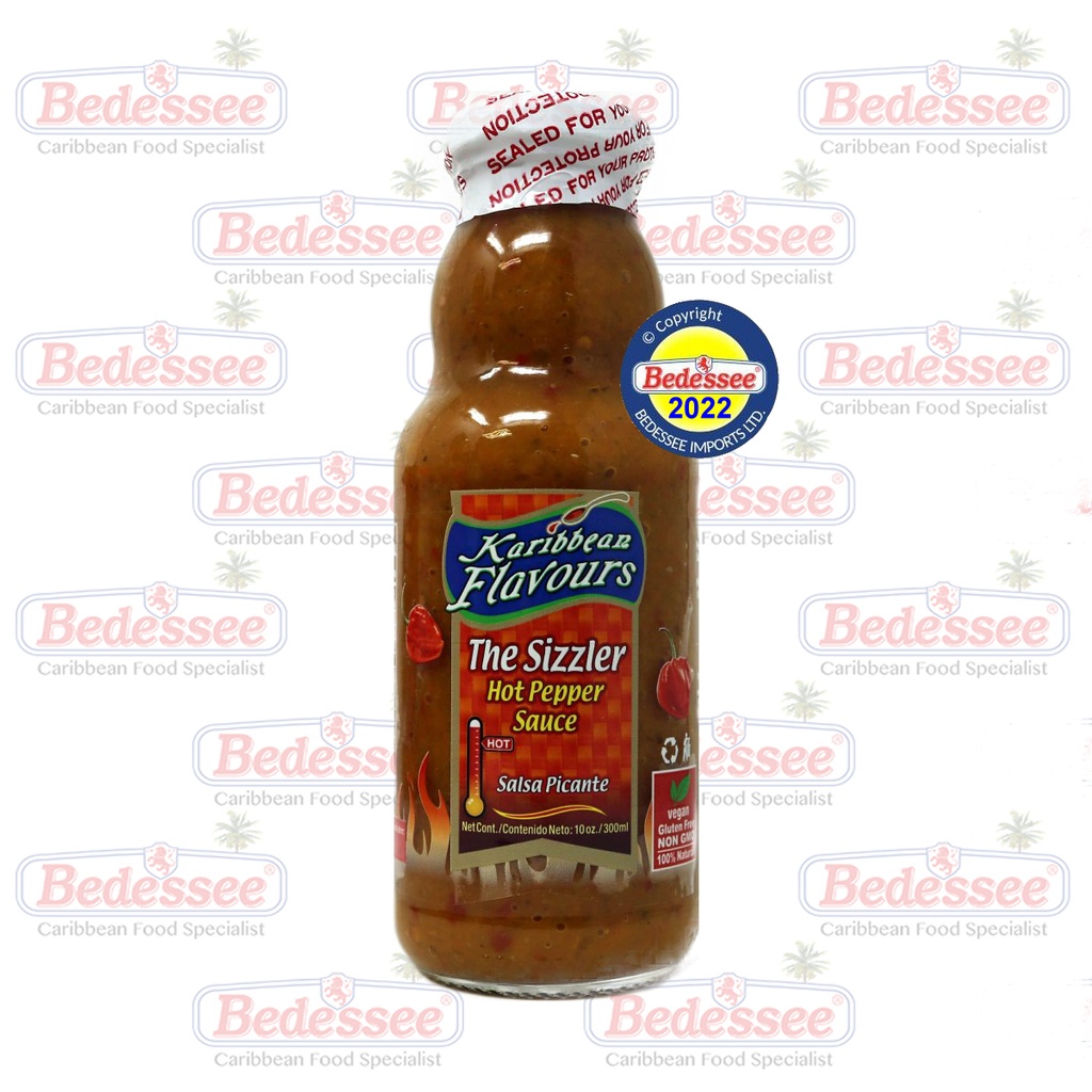 KARIBBEAN FLAVOURS PEPPER SAUCE SIZZLER 300 ML