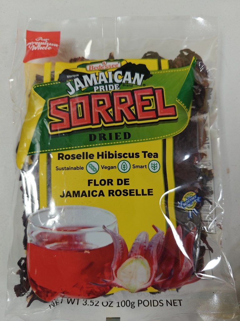 JAMAICAN PRIDE SORREL DRIED 100 g