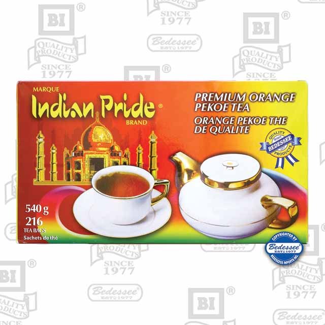 INDIAN PRIDE ORANGE PEKOE TEA BOX 216's