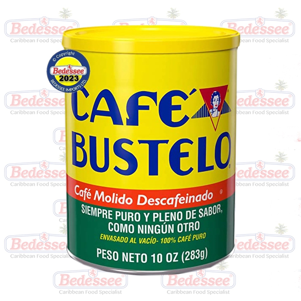 BUSTELO COFFEE DECAFE CAN 10 OZ