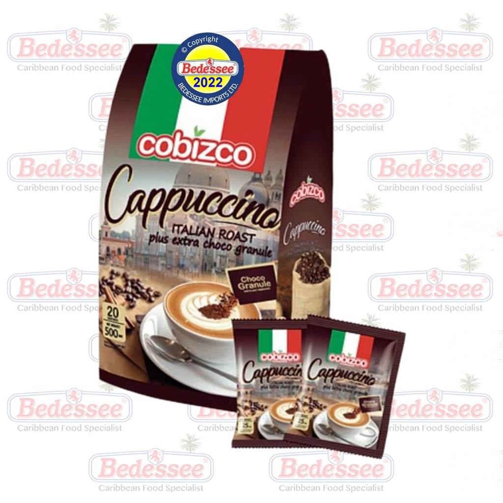 COBIZCO COFFEE CAPPUCCINO PKTS 20 X 25 G