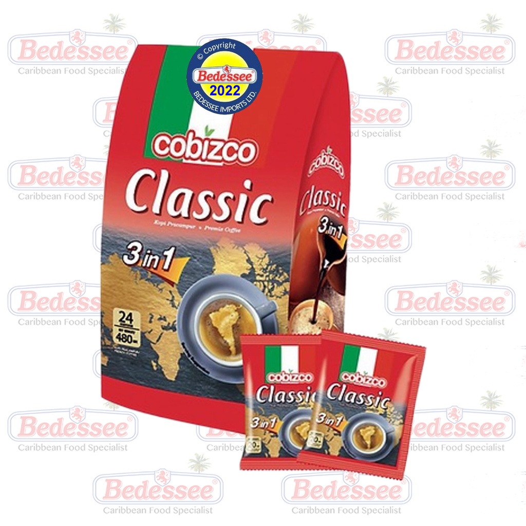 COBIZCO COFFEE CLASSIC 3 IN 1 PKTS 24 X 20 G