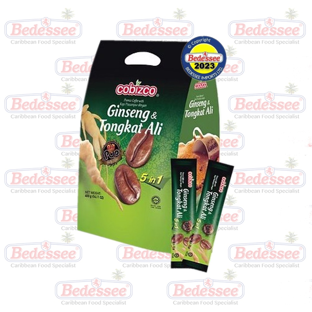 COBIZCO COFFEE GINSENG 5 IN 1 PKTS 20 X 20 G