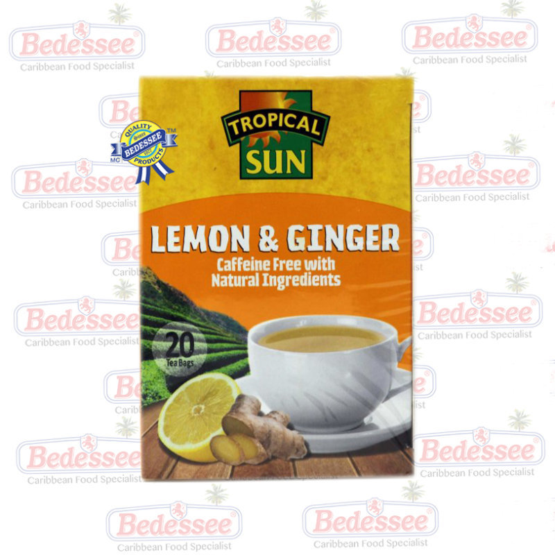 TROPICAL SUN LEMON & GINGER TEA 30 G