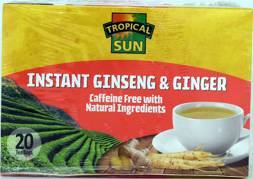 TROPICAL SUN GINSENG & GINGER TEA 30 G