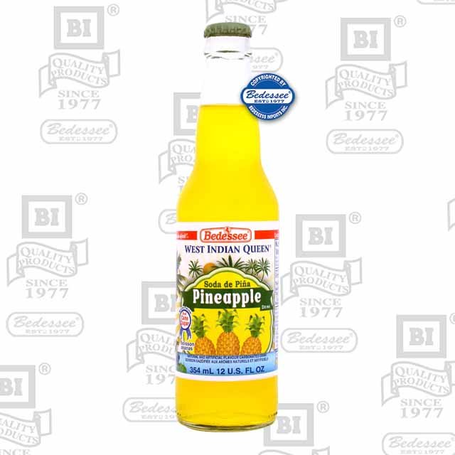 WEST INDIAN QUEEN PINEAPPLE SODA 354 ML