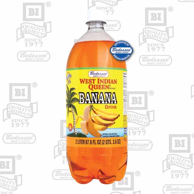 WEST INDIAN QUEEN BANANA SODA 2 LT