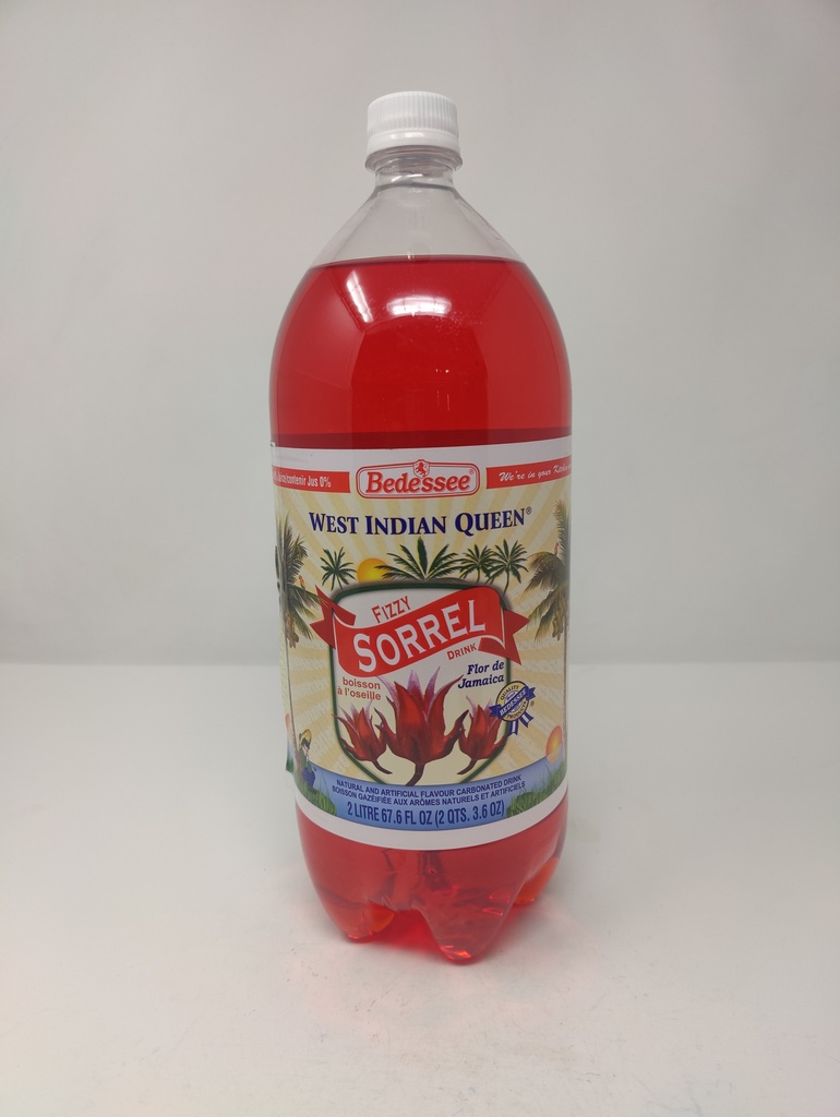 WEST INDIAN QUEEN SORREL SODA 2 LT