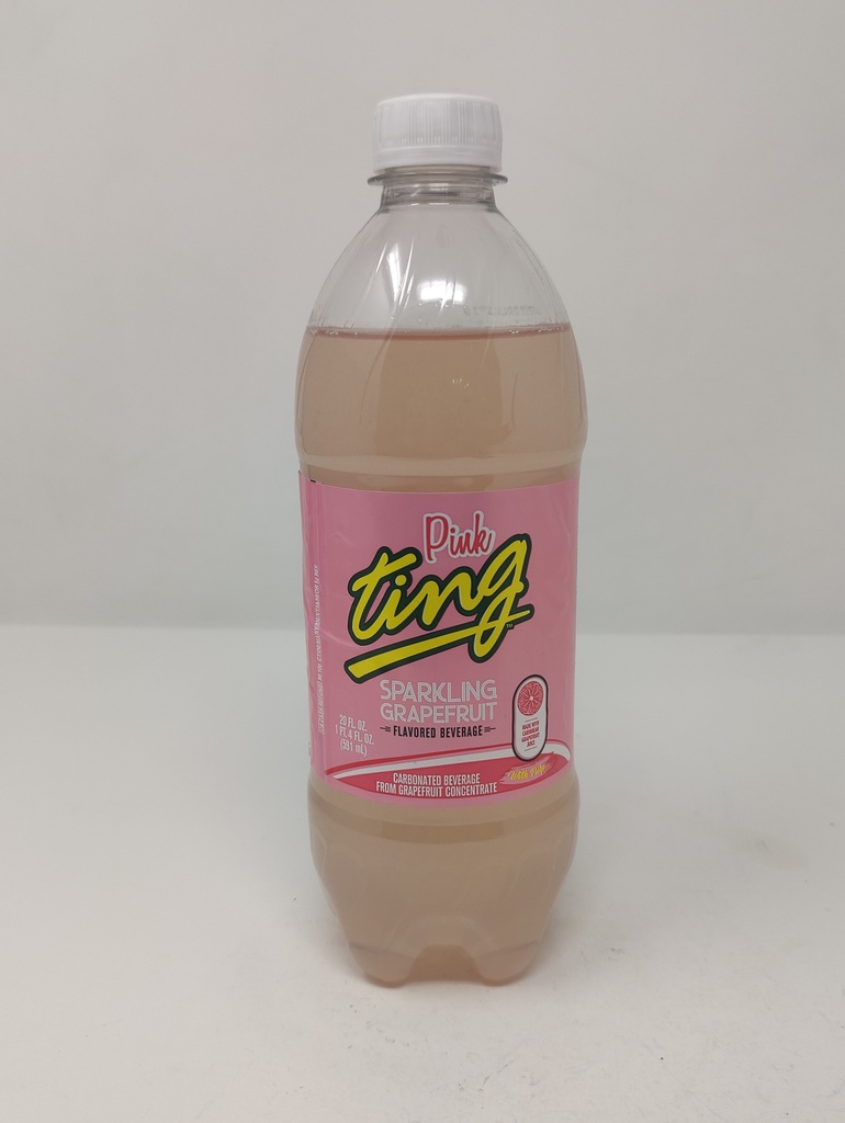 TING GRAPEFRUIT DRINK PINK PET 591 ML