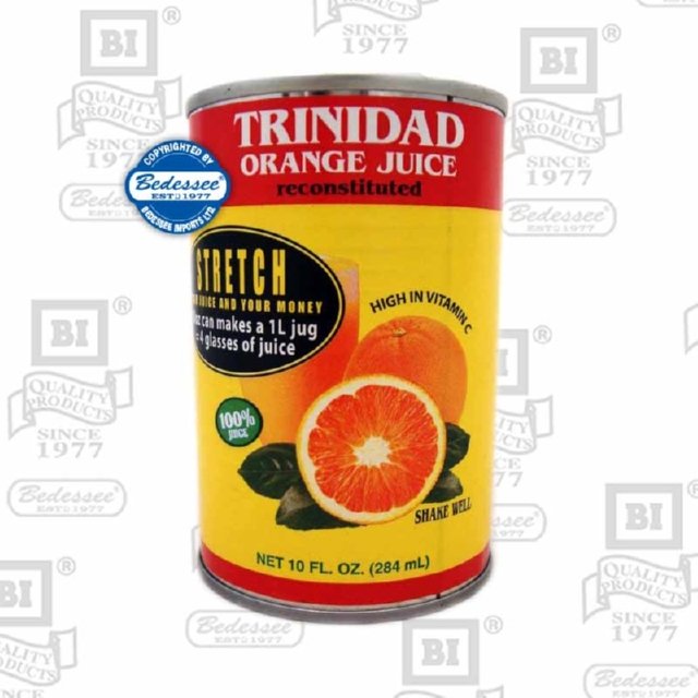 TRINIDAD ORANGE JUICE SWEETEN 300 ML