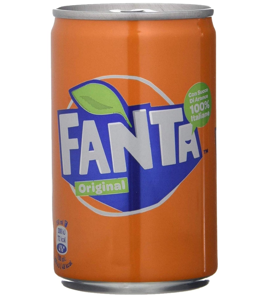 FANTA ORANGE SODA CANS TT 237 ML