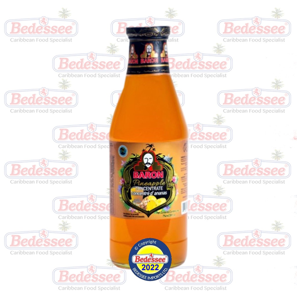 BARON SYRUP PINEAPPLE 794 G