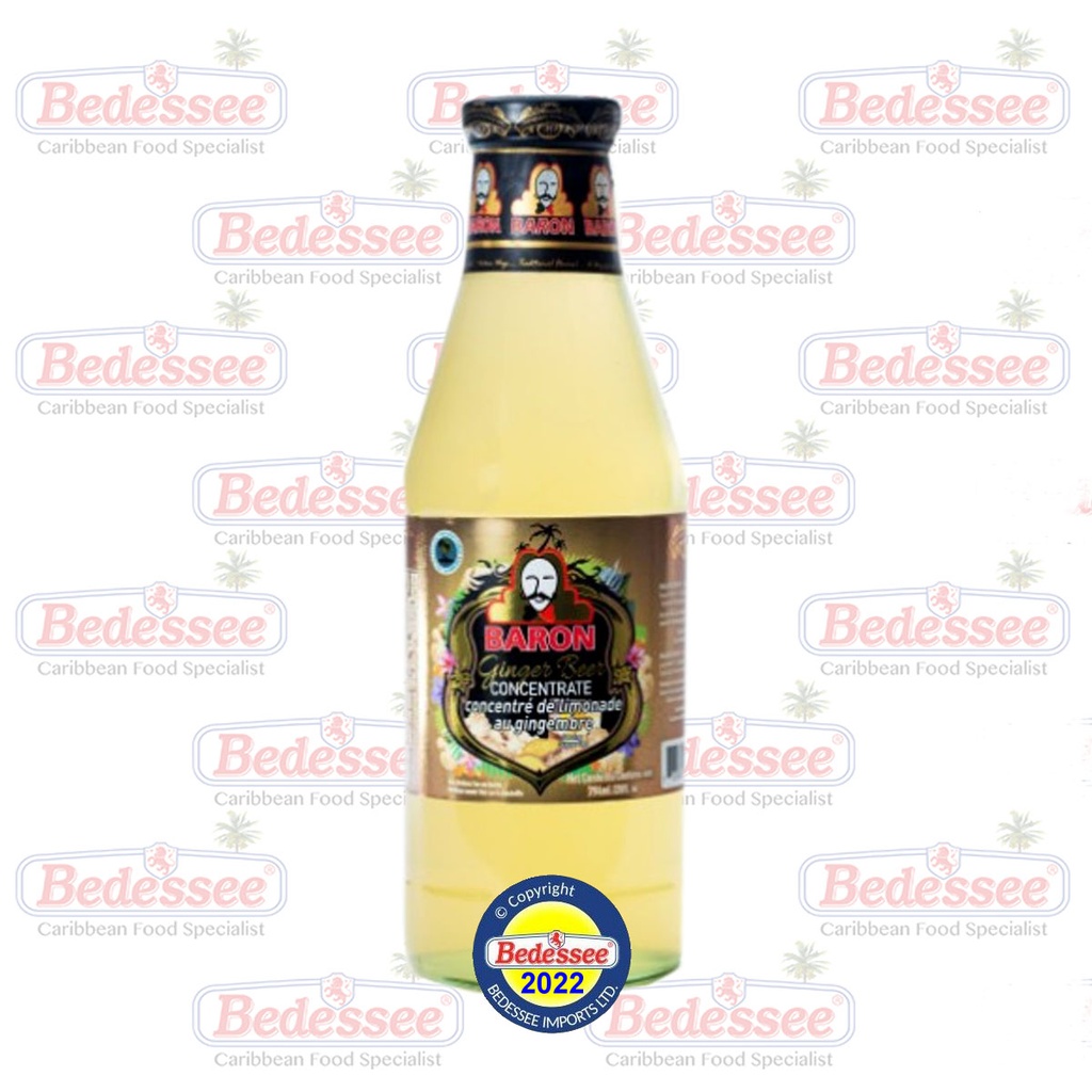 BARON SYRUP GINGER BEER 794 G