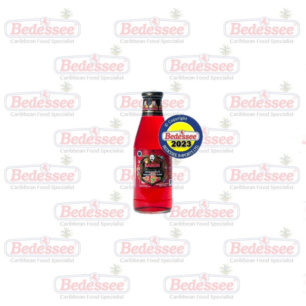 BARON SYRUP STRAWBERRY 794 G
