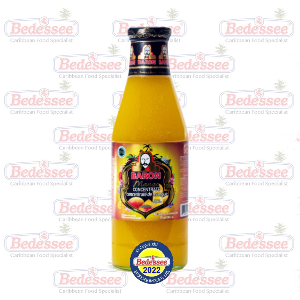 BARON SYRUP MANGO 750 ML