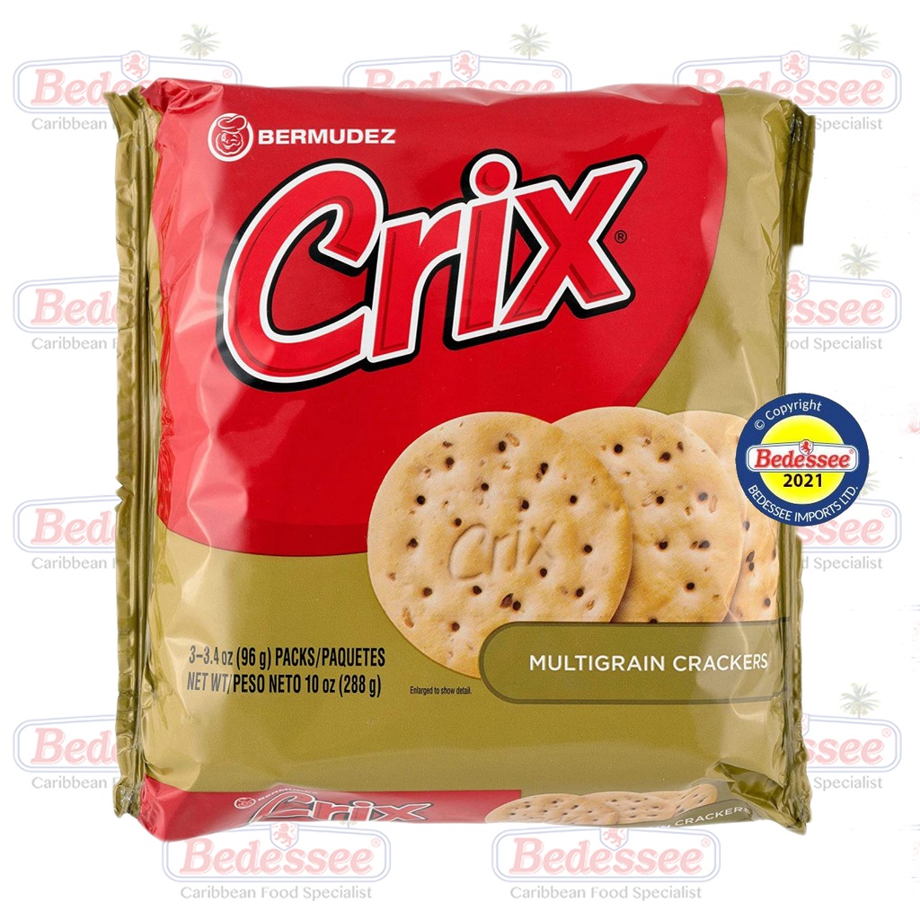 CRIX CRACKERS MULTIGRAIN 3PK 288 G