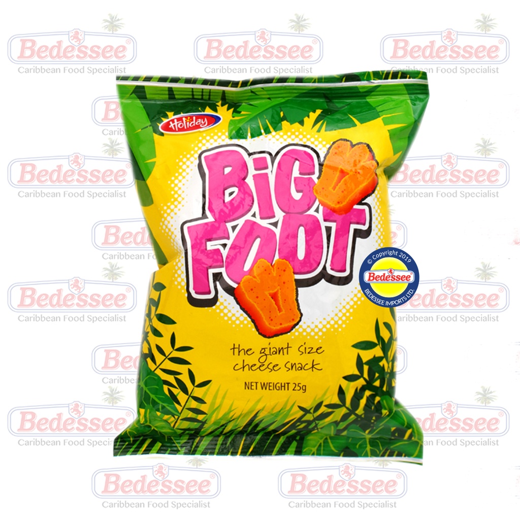 BIG FOOT CHEESE SNACK 25 G
