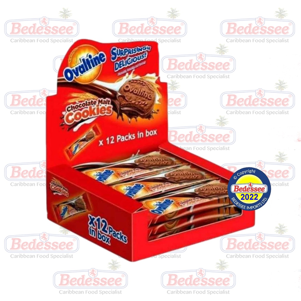OVALTINE COOKIES SANDWICH DISPLAY BOX 12 X 30 G