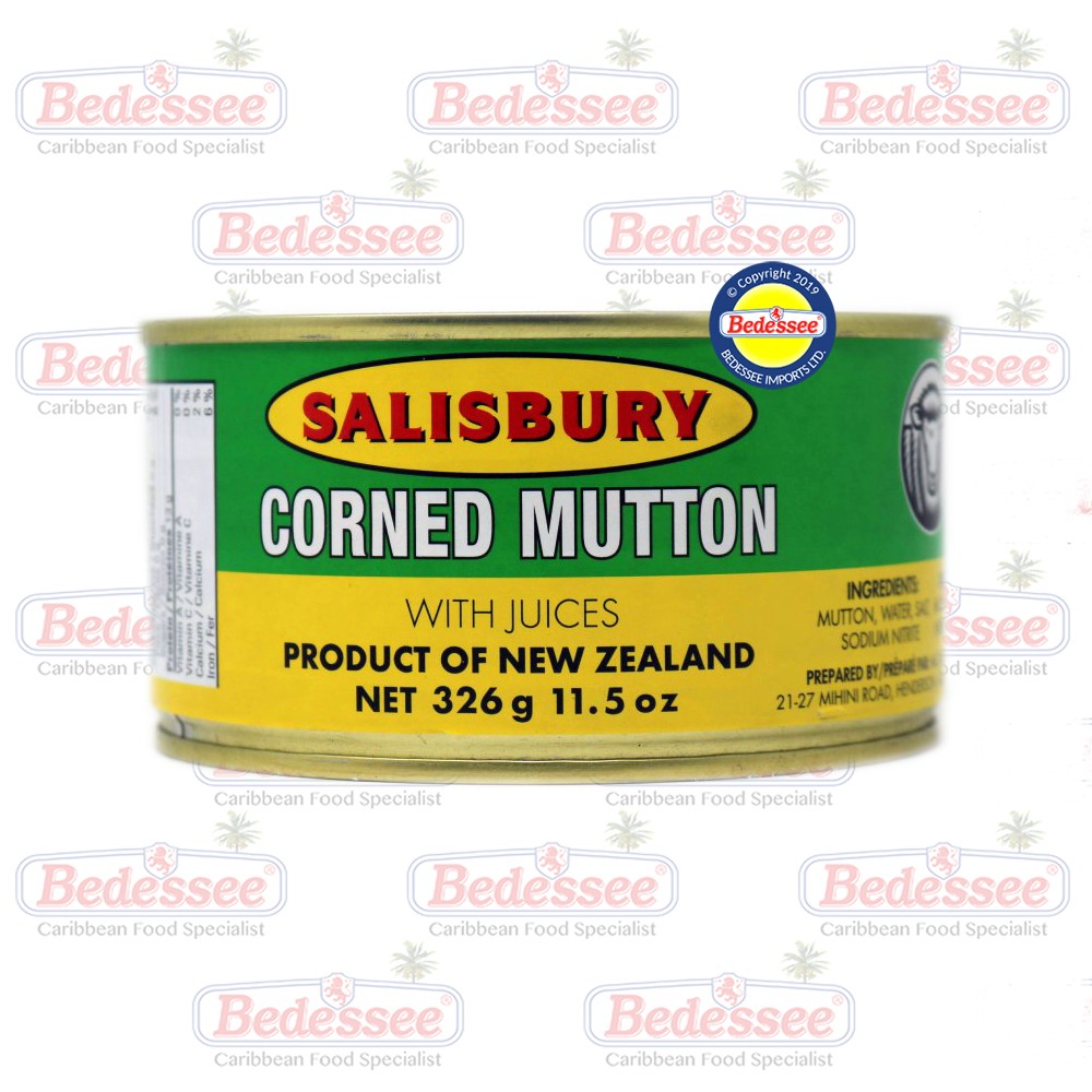 SALISBURY CORNED MUTTON REGULAR 326 G