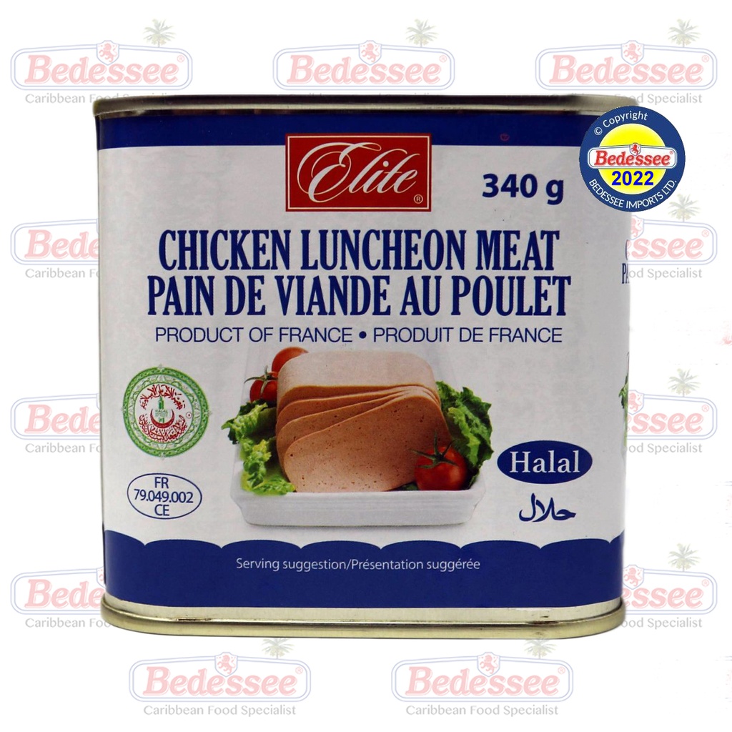 ELITE LUNCHEON MEAT CHICKEN HALAL 340 G