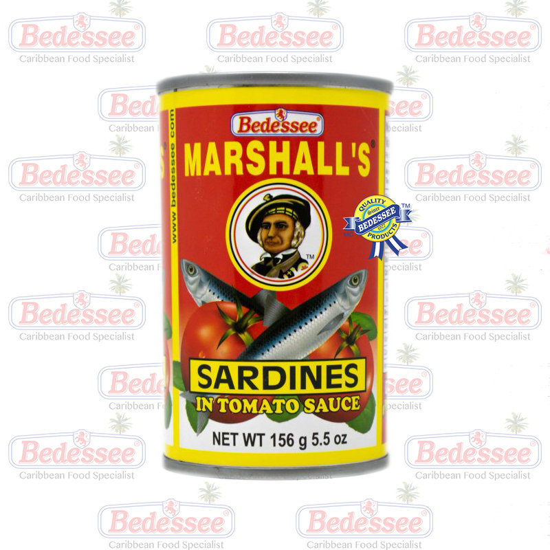 MARSHALL'S SARDINES TOMATO TALL 156 g