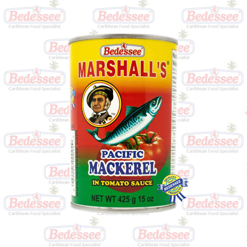 MARSHALL'S MACKEREL TOMATO TALL 425 G