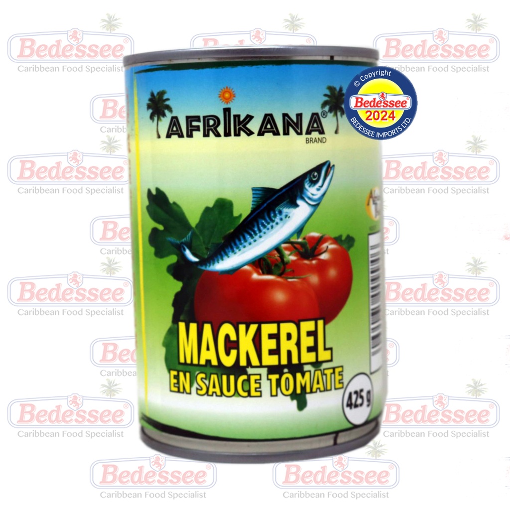AFRIKANA MACKEREL TOMATO TALL 425 G
