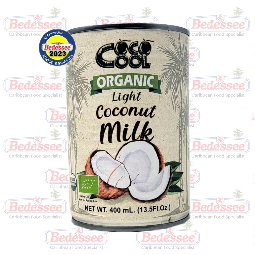 COCO COOL COCONUT MILK ORGANIC 400 ML