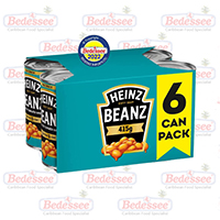 HEINZ BAKED BEANS UK 6 PACK 415 G