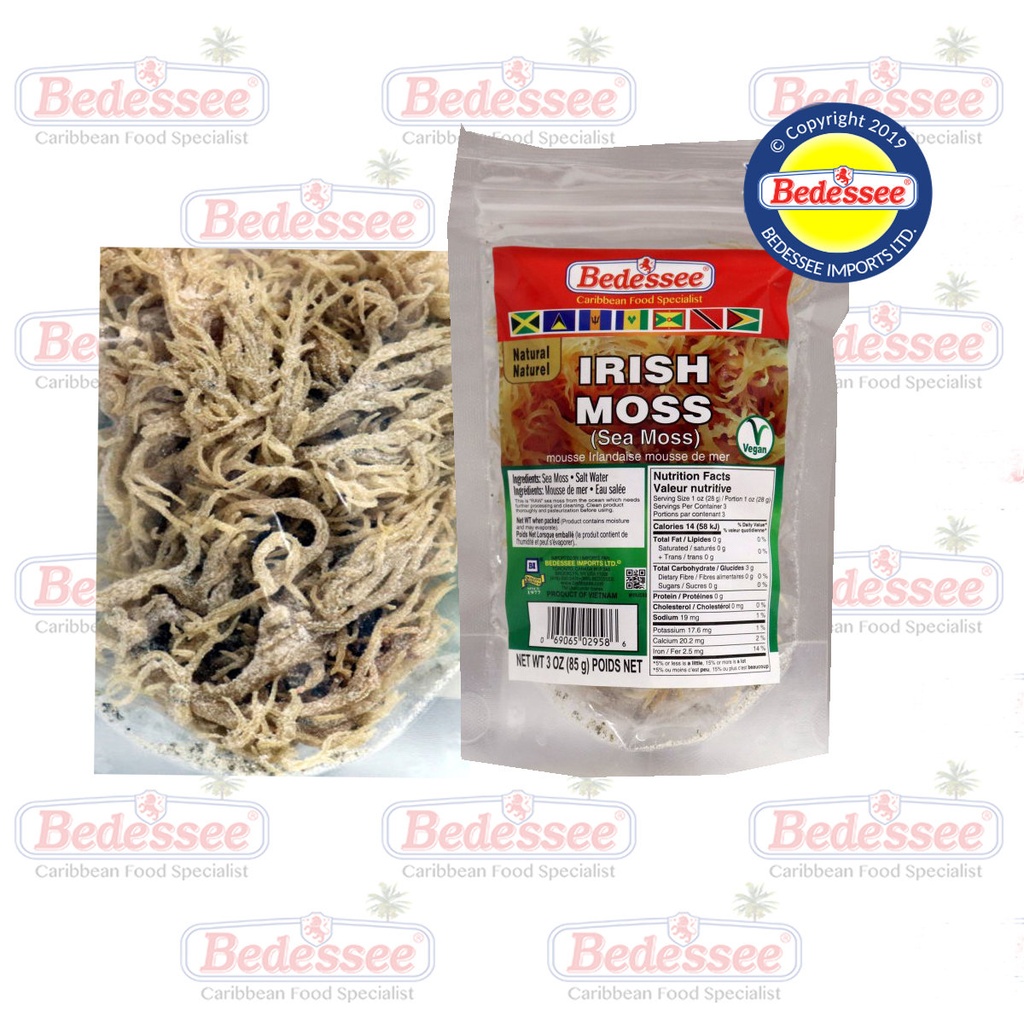 WEST INDIAN PRIDE IRISH SEA MOSS 100G
