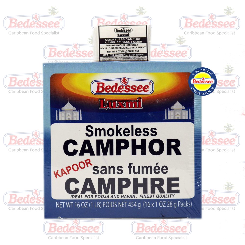 LUXMI CAMPHOR BLOCK 16 OZ