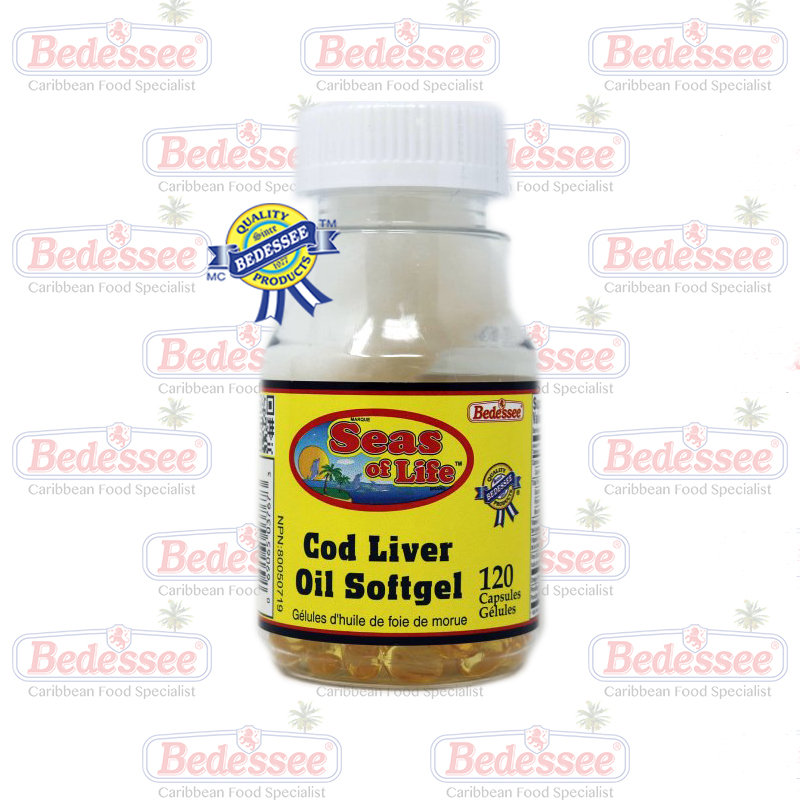 SEAS OF LIFE COD LIVER OIL CAPSULES 120's